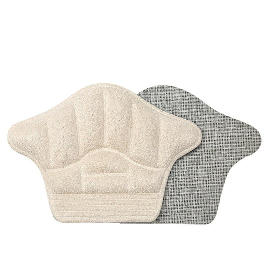 2 Pair Combo Anti-Slip Toilet Foot Pad – Soft Bathroom Floor Mat for Toilet Base | Water Absorbent & Washable