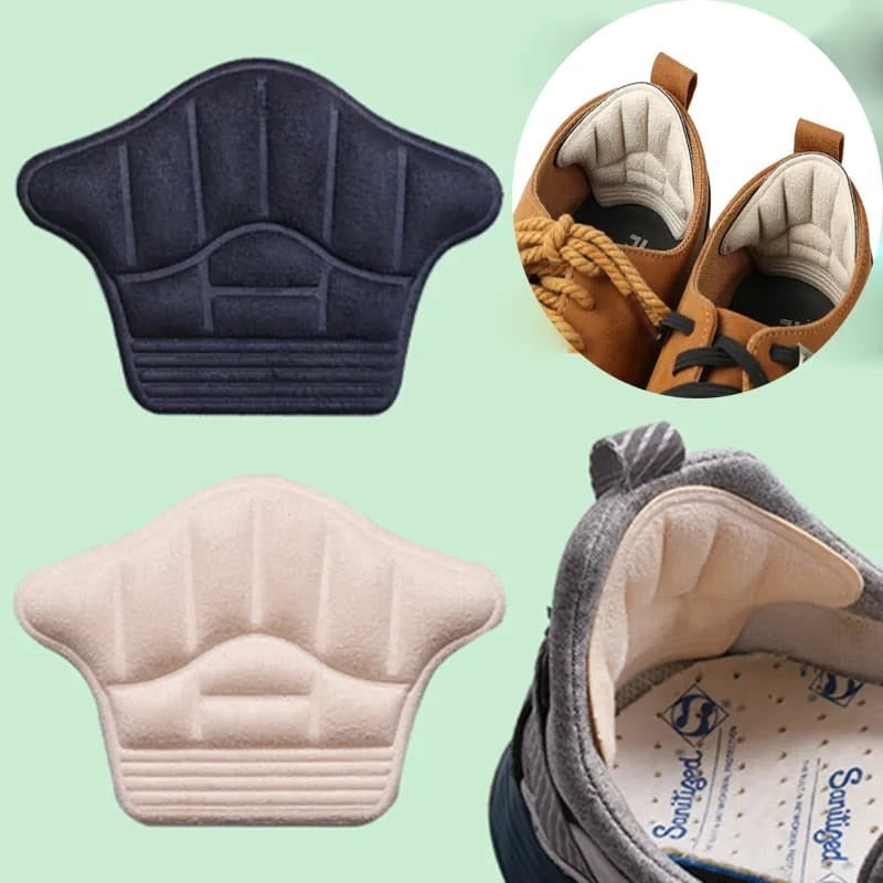 2 Pair Combo Anti-Slip Toilet Foot Pad – Soft Bathroom Floor Mat for Toilet Base | Water Absorbent & Washable