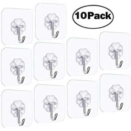 Angta Adhesive Hooks (10 Pcs)