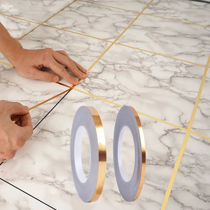 Gold Tile Gap Decoration Tape (30m)