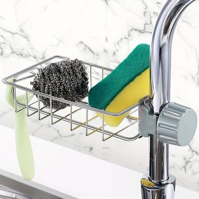 Kitchen Sink Faucet Organizer Rack