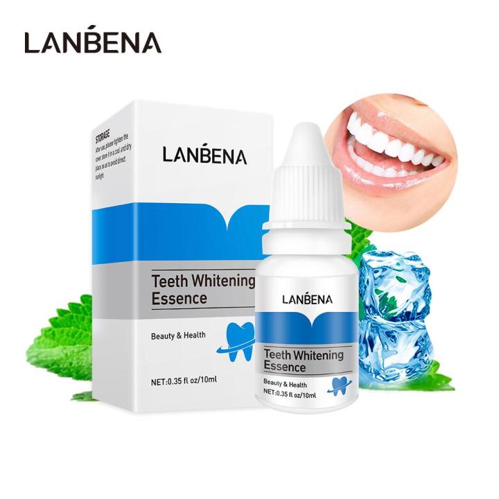 LANBENA Teeth Whitening Essence – Instant Stain Remover & Whitening Serum (10ml)