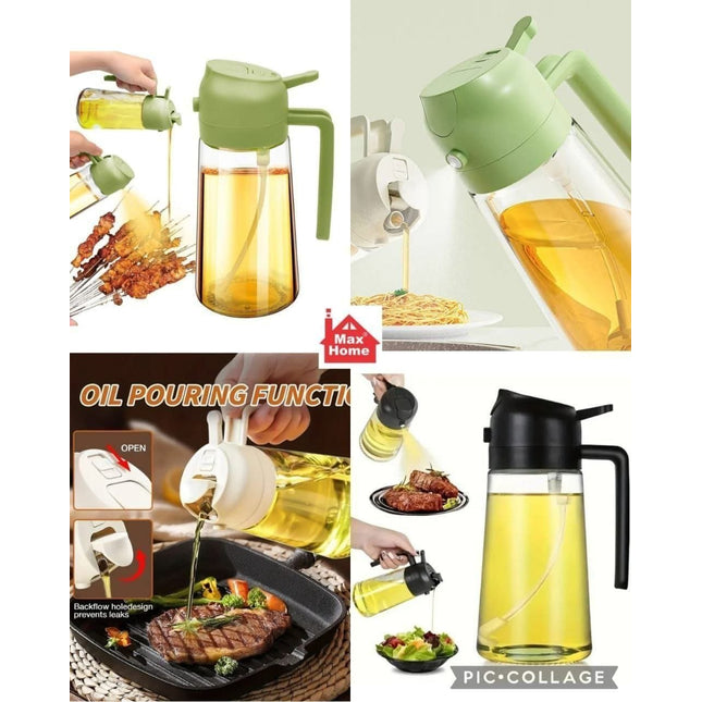Dual Function Oil Spray Bottle