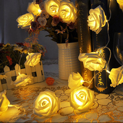 80 LED Golden Rose Fairy Lights