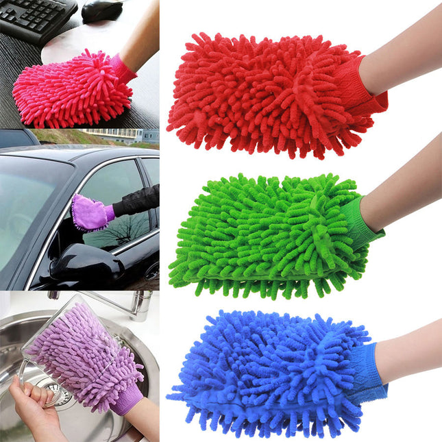 Microfiber Car & Home Cleaning Gloves