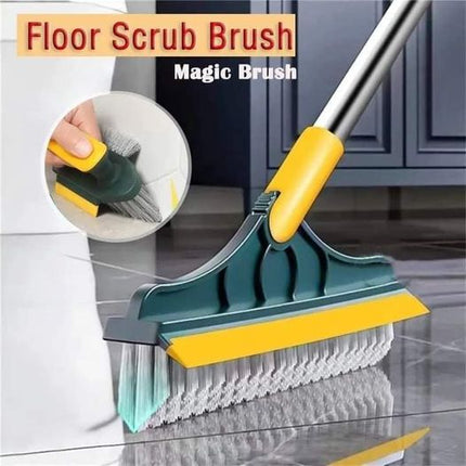 3-in-1 Magic Floor Cleaning Brush with Long Handle