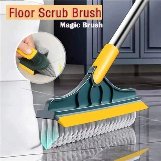 3-in-1 Magic Floor Cleaning Brush with Long Handle