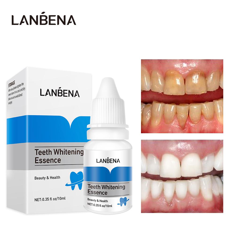 LANBENA Teeth Whitening Essence – Instant Stain Remover & Whitening Serum (10ml)