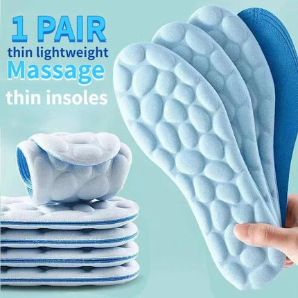 Soft Massage Blue Insoles