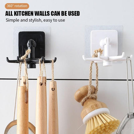 360° Rotatable Hooks (5 Pcs)