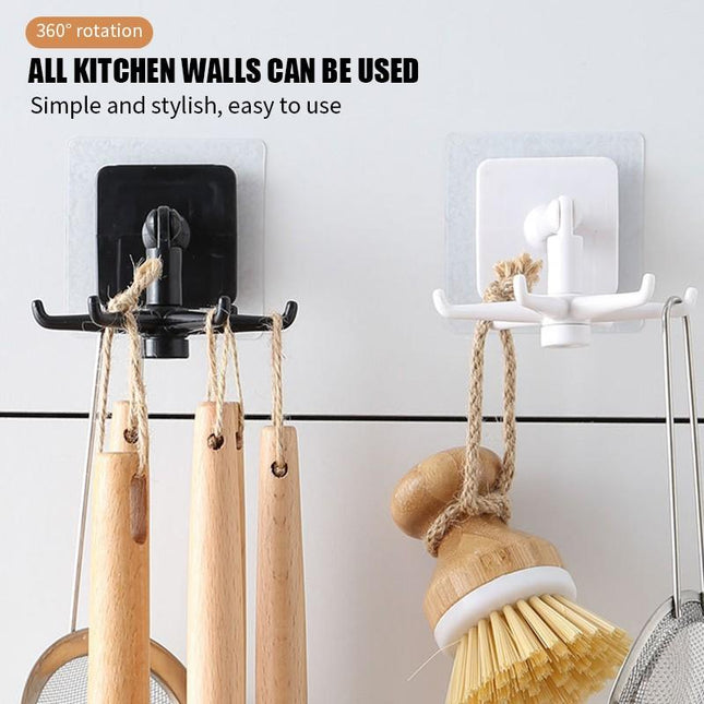 360° Rotatable Hooks (5 Pcs)
