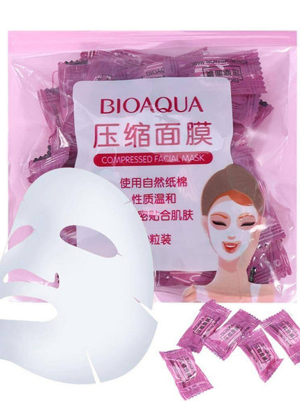 BIOAQUA Compressed Facial Mask (50 pcs)