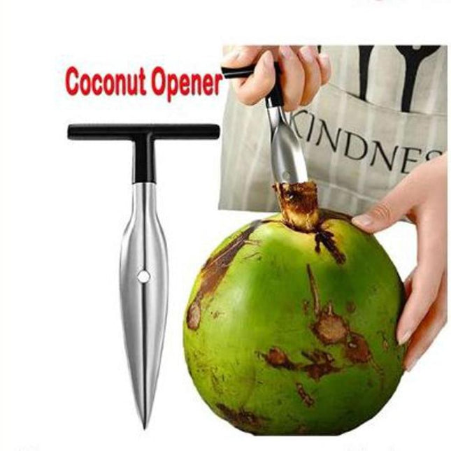 Stainless Steel Coconut Opener Tool