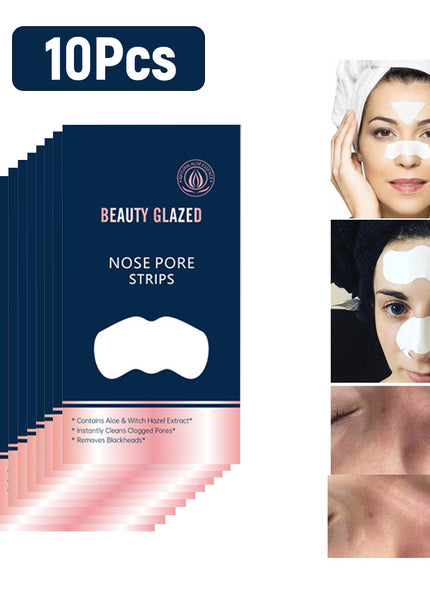 Beauty Glazed Nose Pore Strips (10 Pack)
