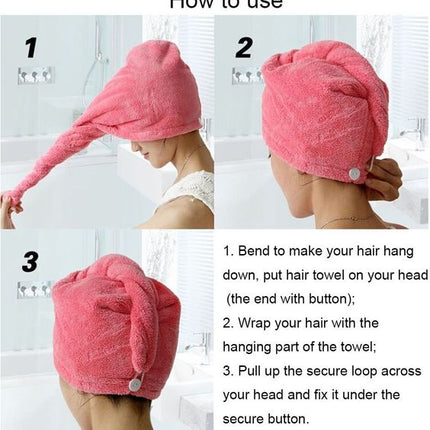 Magic Hair Drying Towel