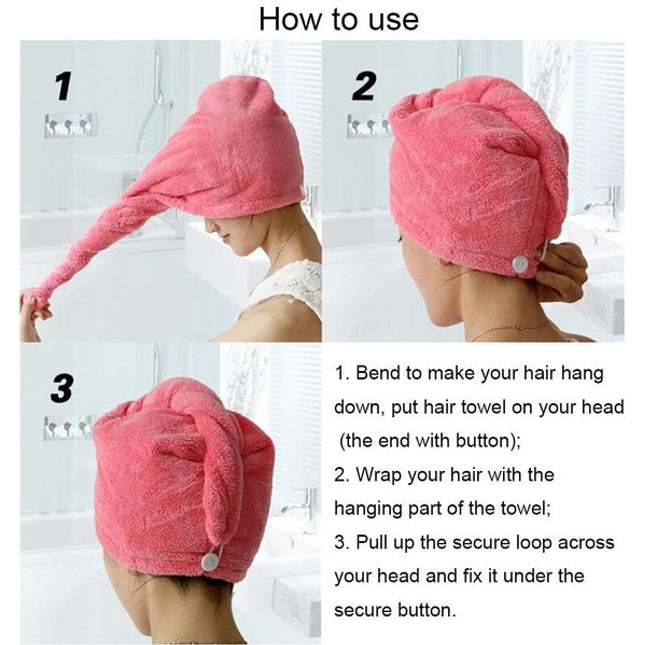 Magic Hair Drying Towel