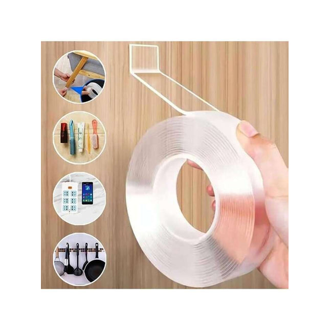 Double-Sided Nano Gel Tape (3cm × 1m × 1mm)