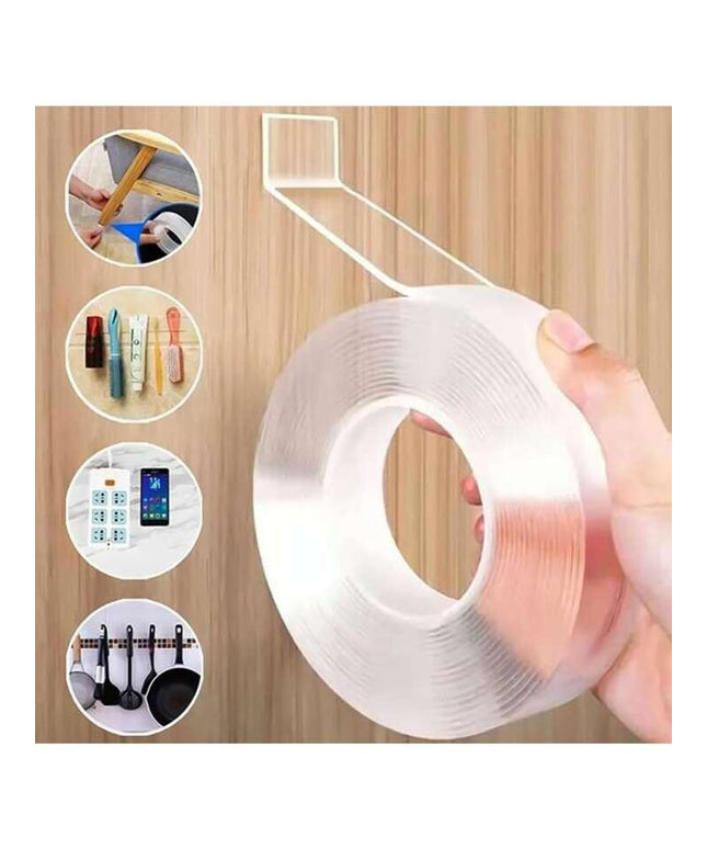 Double-Sided Nano Gel Tape (3cm × 1m × 1mm)