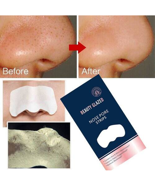 Beauty Glazed Nose Pore Strips (10 Pack)