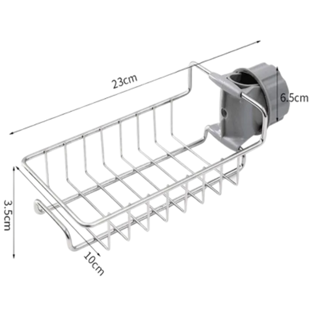 Kitchen Sink Faucet Organizer Rack