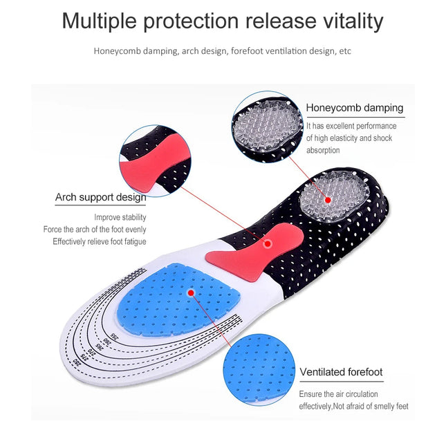 Unisex Arch Support Sport Insoles
