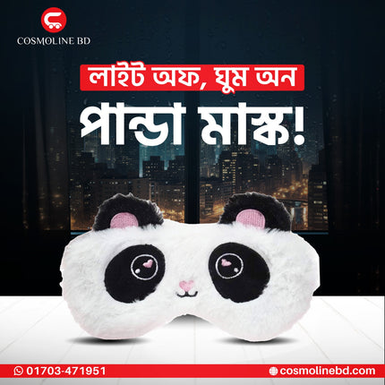 Panda Sleeping Eye Mask (2 Pcs)