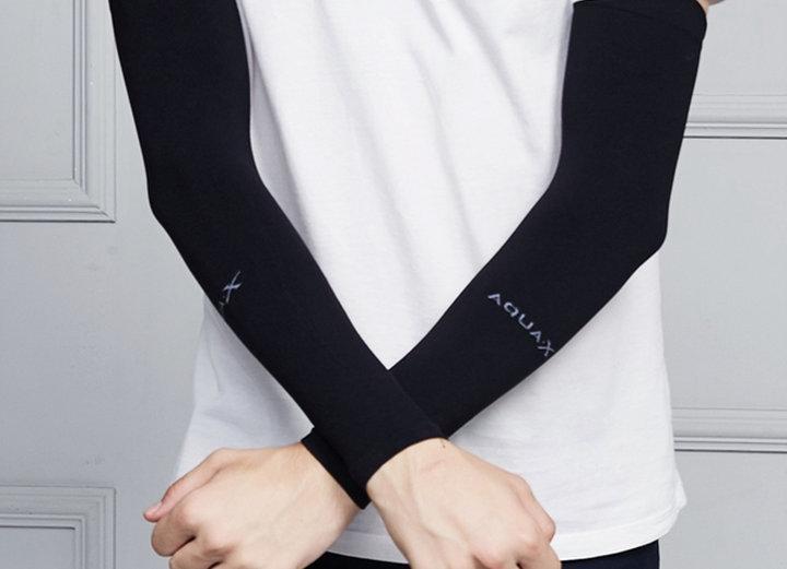 Aqua X UV Protection Arm Sleeves for Men & Women – Breathable, Stretchable Sports Sun Sleeves for Outdoor Activities
