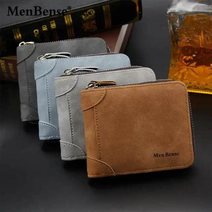 MenBense Zipper Wallet