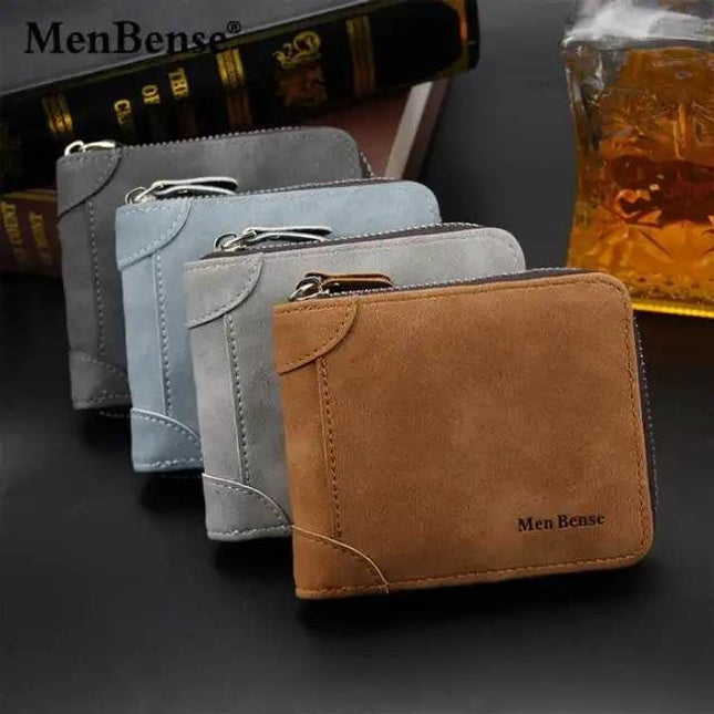 MenBense Zipper Wallet
