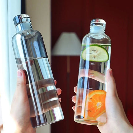 500ml Time Marker Food Grade Plastic Water Bottle