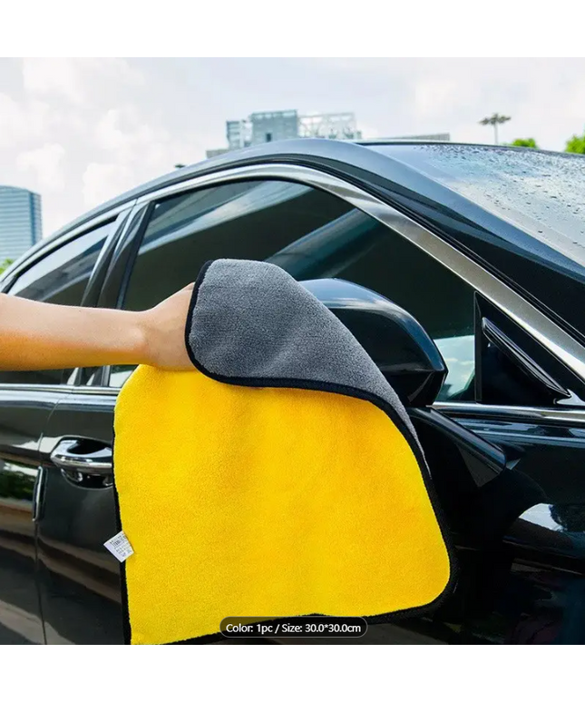 Microfiber Car Cleaning Towel (30×30cm)