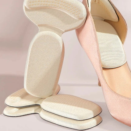 2 Pair 2 in 1 Heel Cushion Pads