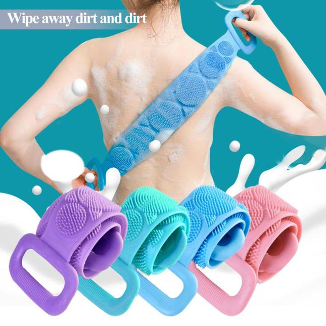 Silicone Back Scrubber Bath Belt