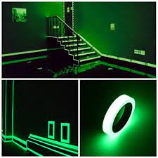 Glow in the Dark Tape (3m × 1cm) – Luminous Safety Tape for Walls, Stairs, Bikes & Decoration