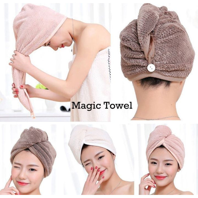 Magic Hair Drying Towel