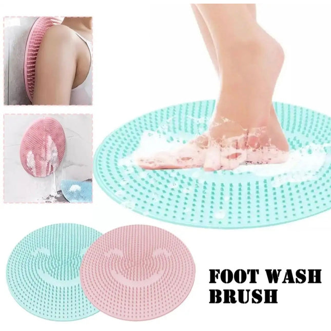 Foot Wash Brush Mat