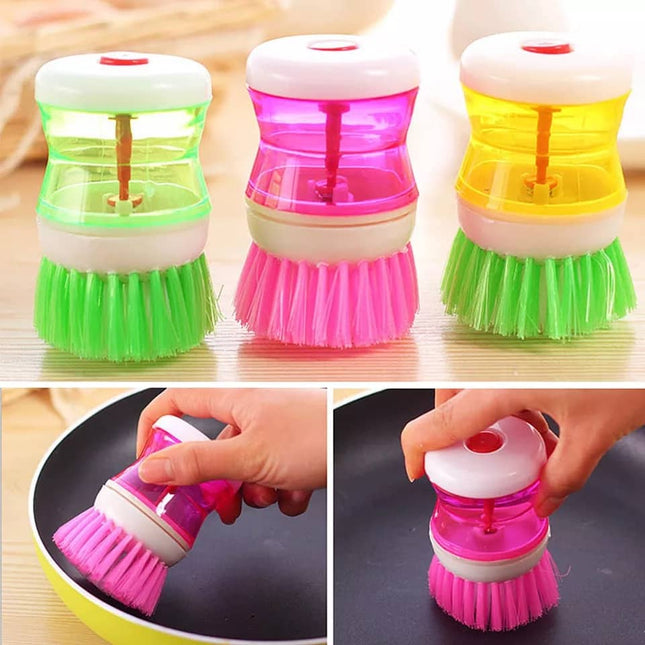 Liquid Dispensing Cleaning Brush