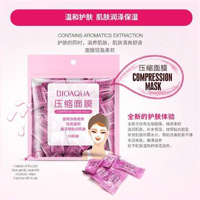 BIOAQUA Compressed Mask (50pc)