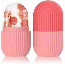 Ice Facial Beauty Capsule – Reusable Silicone Ice Roller Mold for Face Lifting, Pore Tightening & Skin Brightening