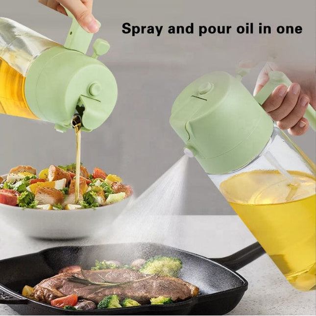 Dual Function Oil Spray Bottle
