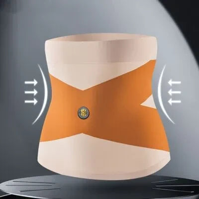 Waist Slimming Body Shaper Belt – Adjustable Compression Sweat Belt for Fast Fat Burn & Back Support