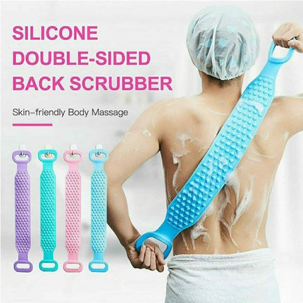 Silicone Back Scrubber Bath Belt