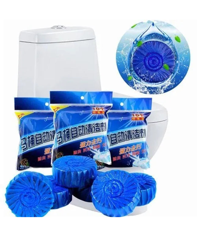 Toilet Cleaning Flush Tablets (10 Pcs)
